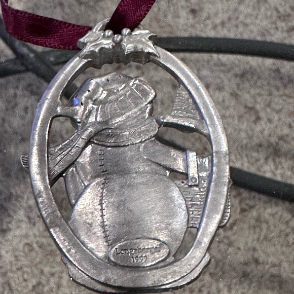 Vintage pewter Longaberger ornaments - Picture 9 of 10